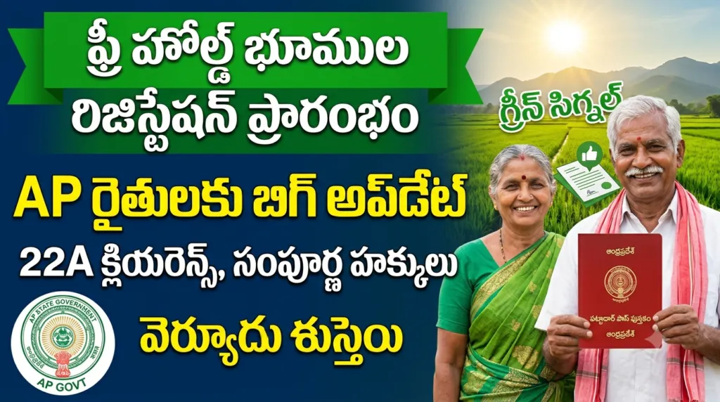 ఫ్రీ హోల్డ్ భూములు